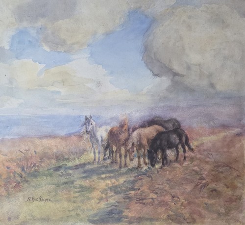 Original signed watercolour - original,