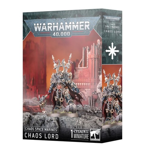 Warhammer 40k chaos lord - warhammer,