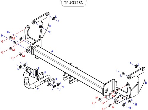 Towtrust swan neck automotive - swan,