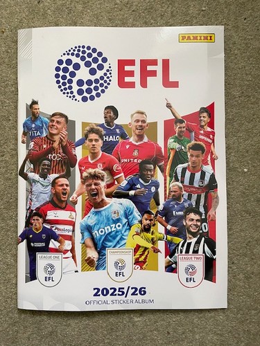 Panini efl 2025 - efl, 2025/26