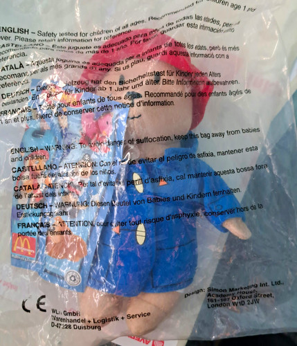 Mcdonalds paddington toy - mcdonalds,