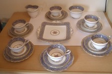 Vintage Paragon 21 Piece Fine Bone China Tea Set