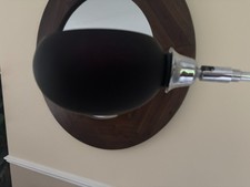 Glass lamp shade for Dana light spare replacement multi arm floor lamp, black.