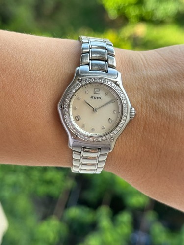 Ebel diamonds watch e1911 - diamonds,