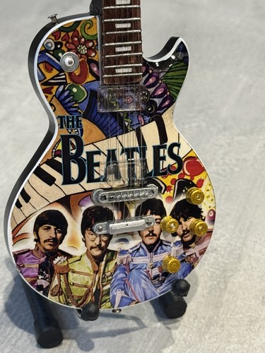 The beatles miniature guitar - the,