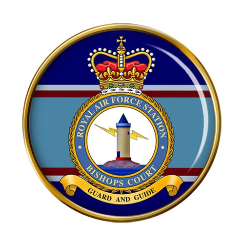 Raf station bishops - raf, pin