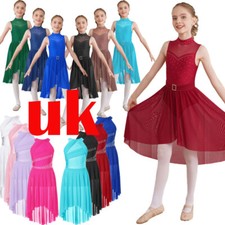 UK Girl Lyrical Dance Dress