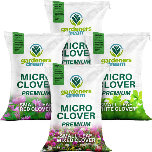 Micro mixed clover grass seed - mixed,