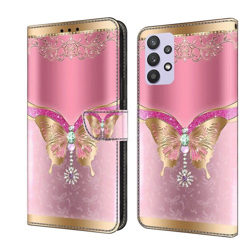 Flower butterfly wallet phone - wallet,