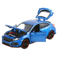 1/32 Blue Model Car Diecast