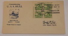 USS Hull (DD 350) commissioned
