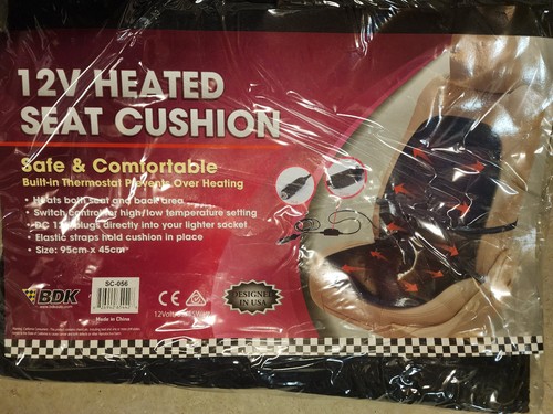 12v heated seat cushion - 12v,
