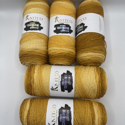 Knitco ombré glitter 200g - knitco,