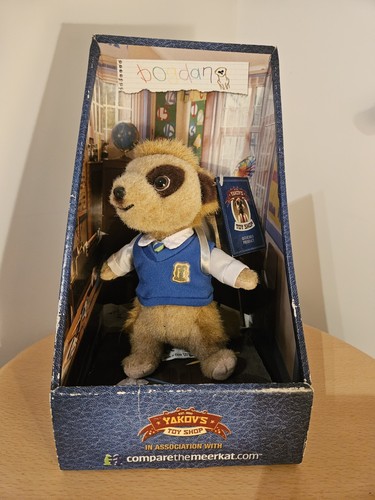 Bogdan meerkat plush toy - meerkat, in