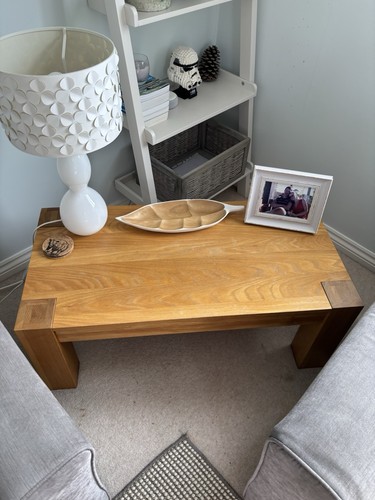 Solid oak coffee table - solid, 2