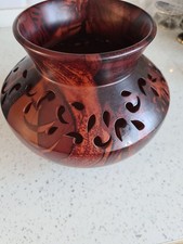 Pretty Cinque Ports Rye Pottery Fuchsia Floral Pattern Ceramic Pot