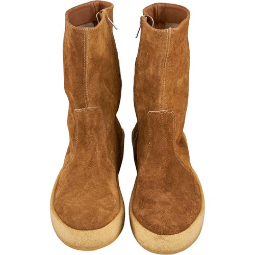 Ymc tan suede boots - tan,