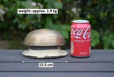 brass bronze boat air vent old boat mushroom funnel vintage boat - FREE POST