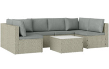 7 Pieces Rattan Garden