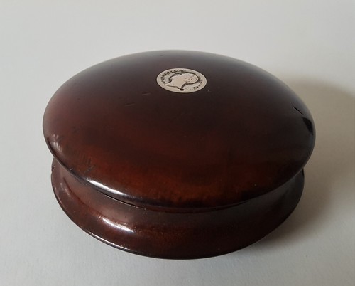 Antique victorian wooden snuff - victorian,