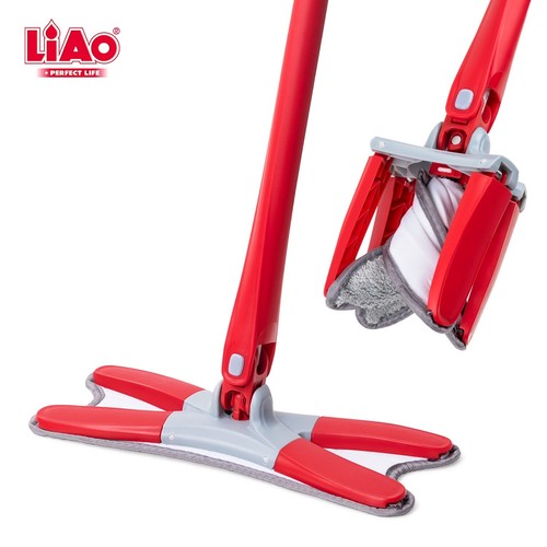 Microfibre flat mop - microfibre, self