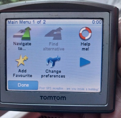 Tomtom one 3rd edition sat - one, nav
