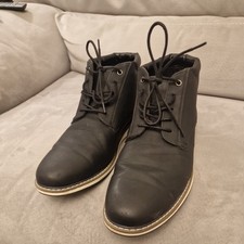 Matalan Black Faux Leather