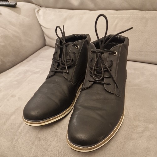 Matalan black faux - black, leather