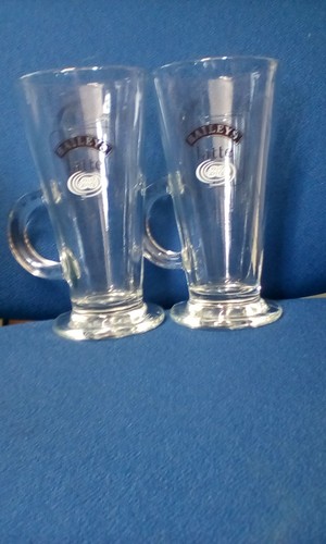 Baileys latte glasses - glasses, x2