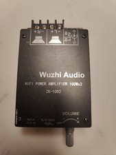Wuzhi Audio HiFi Power Amplifier 100W X 2 ZK-1002 Bluetooth 5.0
