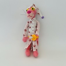 Play By Play 2006 The Pink Panther Plush Soft Toy Night Gown With Candle Outfit