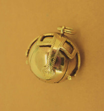 Large 9ct Gold & Silver