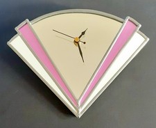 Art Deco Mirror Wall Clock  9