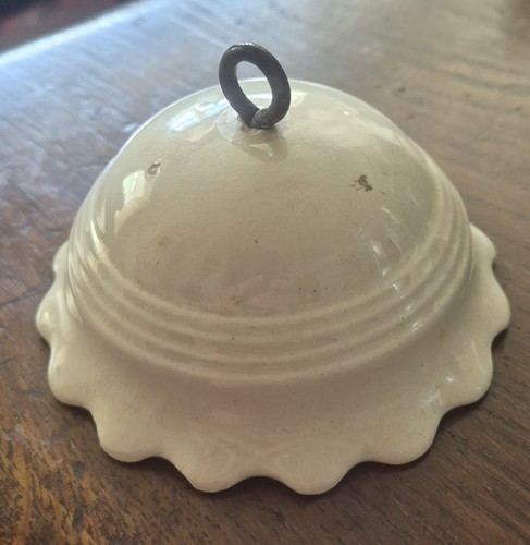 Vintage ceramic smoke bell - ceramic,