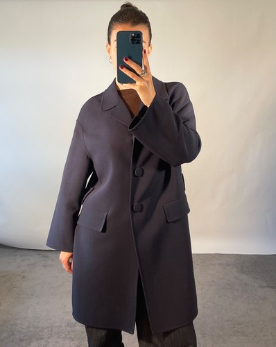 Prada 10 coat navy - prada,