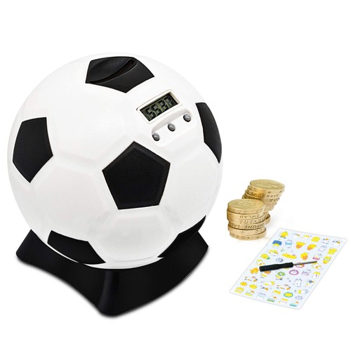 Football money box with - football,