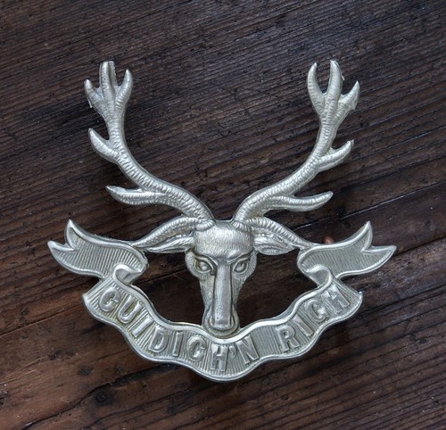 Seaforth highlanders cap badge - cap,
