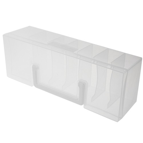 Organiser box divided clear - organiser,