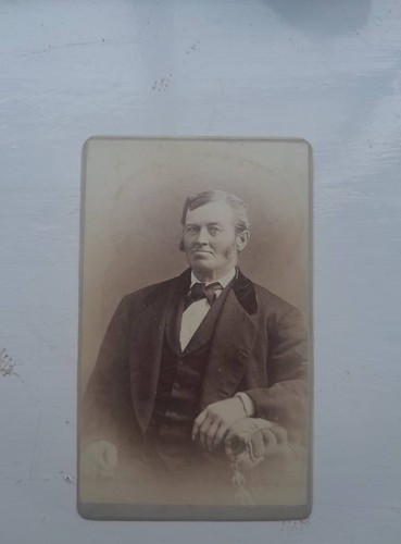Antique cdv card - antique,