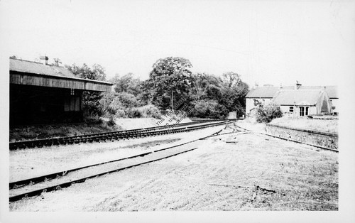 Pilton train station - train,