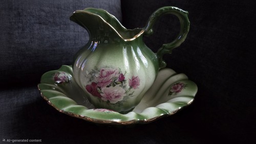 Antiqur green wash - green, &