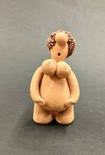 Vintage studio pottery nude - studio,