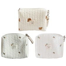 Stroller Bag Pram Baby Cotton Diaper Bag Organizing Pouches Mommy Zipper Pouches