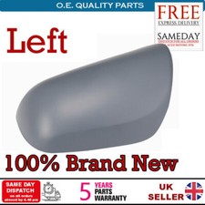 DOOR WING MIRROR COVER CAP CASING LEFT PASSENGER N/S For TOYOTA YARIS 2006-11