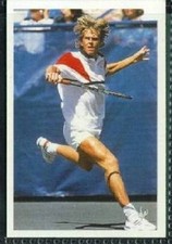 Scarce Trade Card of Stefan Edberg, Tennis 1986