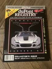 duPont Registry Magazine April 2005 20TH Anniversary Gemballa Porsche Carrera GT