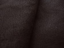 Dark Brown Pigskin leather 0.7mm 4" x 14" *BR790