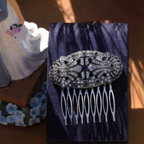 Hair comb art deco antique - art,