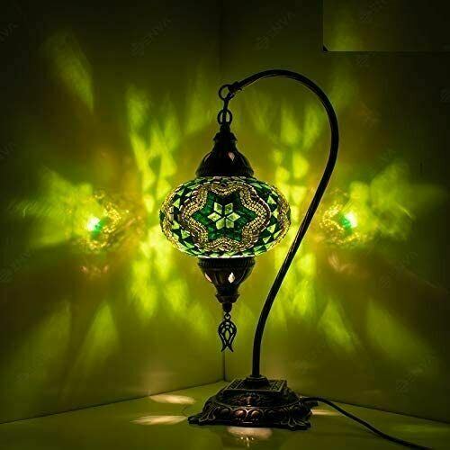 Turkish moroccan mosaic lamp - moroccan,