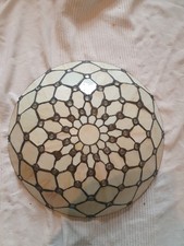 Tiffany Style Glass Ceiling Light Shade Uplighter